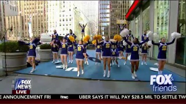 SHS Varsity Cheerleaders – Fox and Friends – 2-12-2016