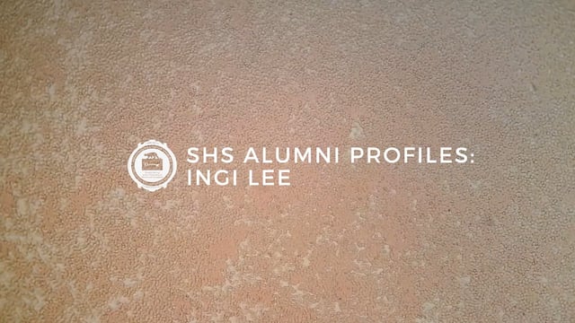 SHS Alumni Profiles: Ingi Lee