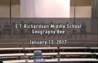 ETR Geography Bee 01/13/2017