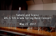 4th & 5th Grade Spring Band Concert 05/22/2017