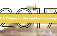 2017 E.T. Richardson Recognition Ceremony