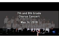 7th & 8th Grade Chorus Concert