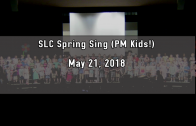 Kindergarten Spring Sing! May 18 2018 (PM Kids!)